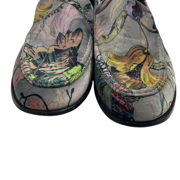 Rag & Bone Alix Velvet Convertible Mules Size EU 37 Floral Loafers - Picture 9 of 12